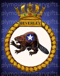 HMS Beverley magnet